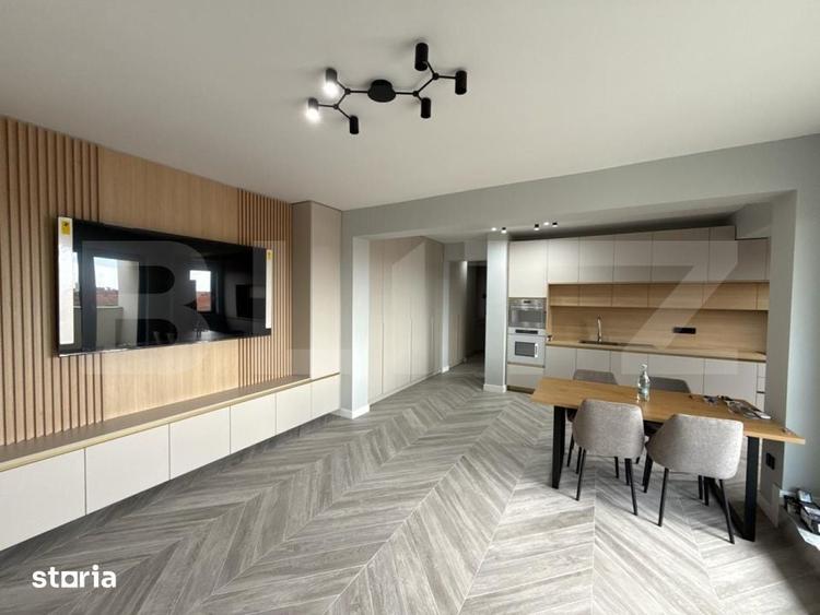 Penthouse, 80 mp bloc nou 2025, mobilat si utilat Carpati 2 - 1