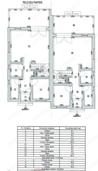 Duplex, Beregsau Mare, P+E, 5 camere, 116mp util,teren 400mp - 1