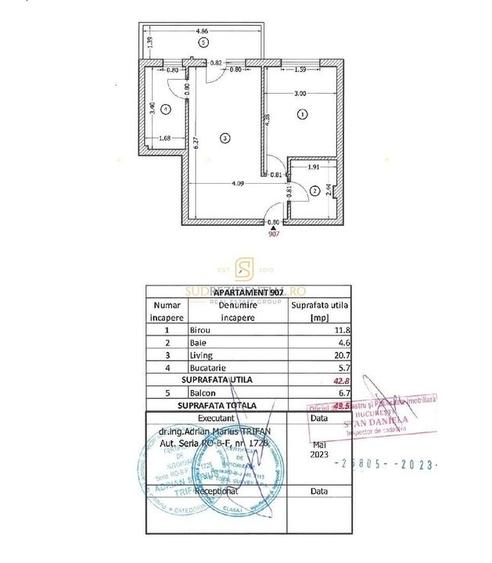 Apartament compact, Sos Salaj, Confort Urban Residence, mutare rapida - 7
