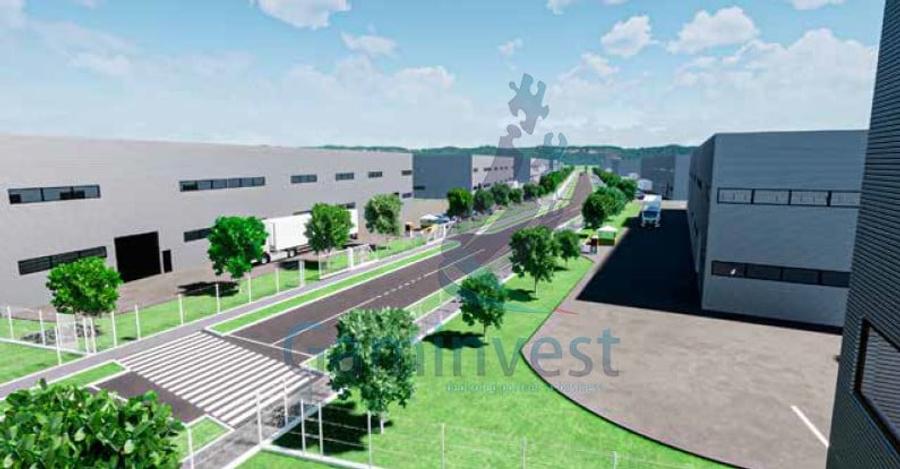 Teren cu proiect parc industrial, de vanzare Bihor, Romania - 1