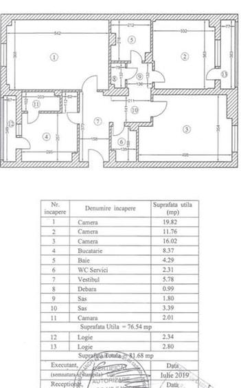 Apartament 3 camere UNIRII FANTANI Apartament 3 camere UNIRII FANTANI