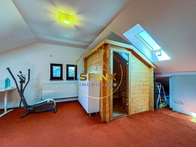 Casa individuala 5 camere teren 500mp Chiajna - sauna - 35