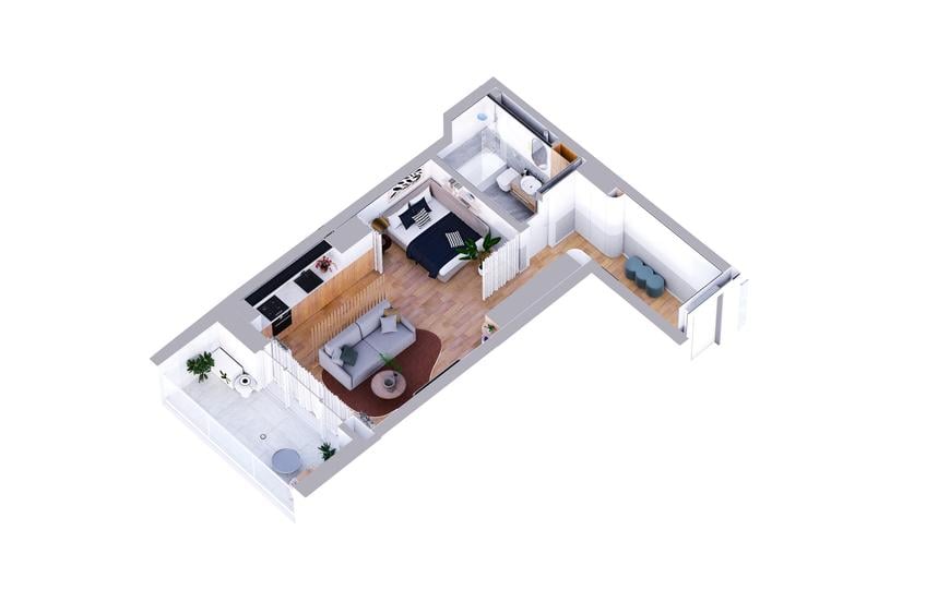 Solid Residence Baba Novac- Studio - Incalzire In Pardoseala-Smart Home - Rate - 14