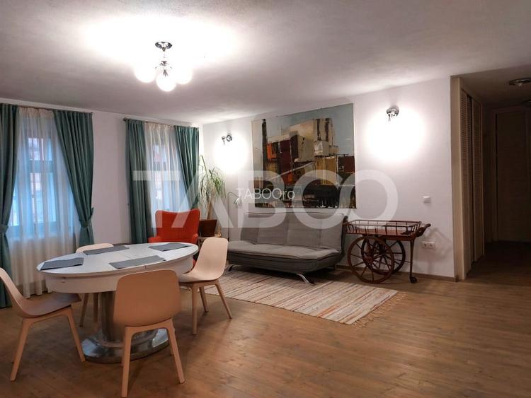 Apartament de inchiriat 80 mp 3 camere la casa zona centrala Cisnadie