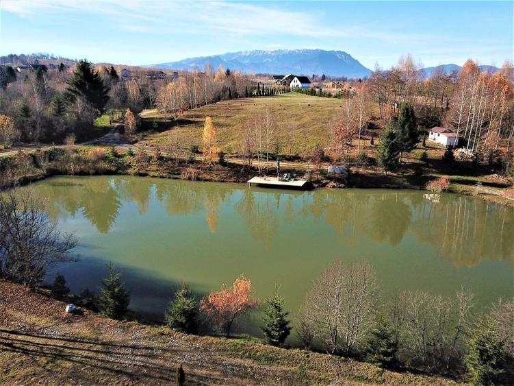 Teren intravilan Rasnov Glajerie cu lac pe el si priveliste deosebita - 1