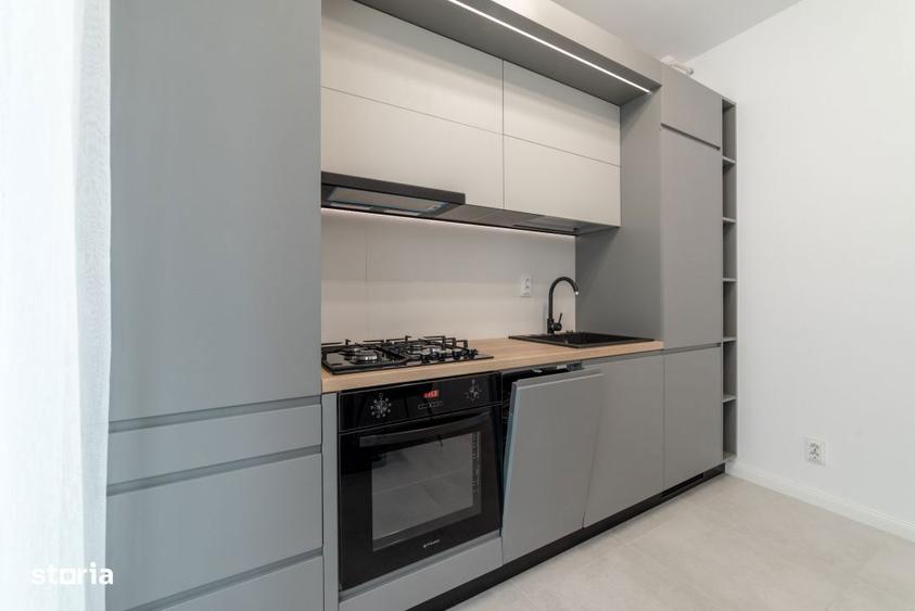 Studio lux, bloc nou VSC5 - Fratii Golesti, parcare privata, vedere pe - 7