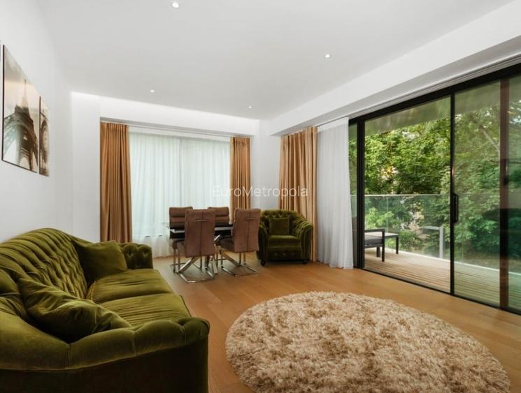 Apartament 3 camere, loc  parcare , complet mobilat/utilat  lac Floreasca