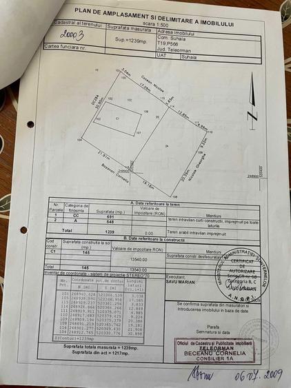 Casa si teren 1239mp Suhaia central - 3