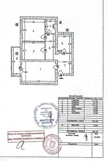 Titan, parcul IOR, Bloc H, decomandat, centrala, vedere la ,,padure - 1