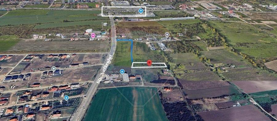 Teren 2464 mp proximitate cartier Nufarul, Oradea, de v?... - 2