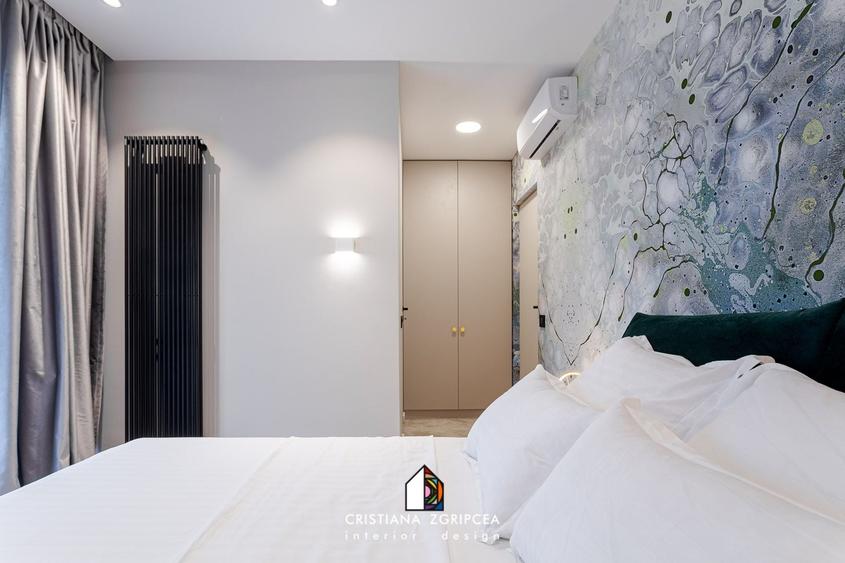 Apartament cu 3 camere decomandat, mobilat în Barbu Văcărescu