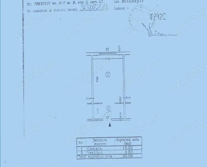 Garsoniera zona Gorjului-Valea Lunga la 10 minute de Metrou Pacii - 6