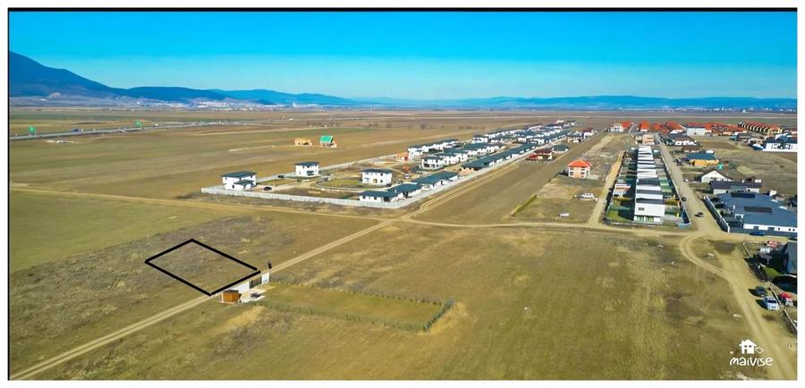 Parcela construibila-641mp/ vedere panoramica/pozitie avantajoasa- A3 - 2