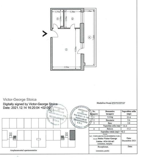 Garsoniera | Parcare subterana | New World Residence - 8