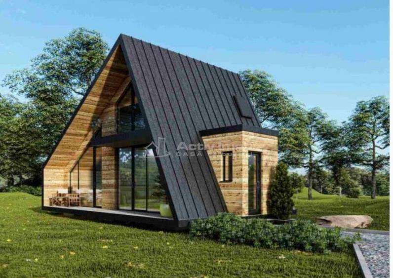 Casa pe Structura Lemn si Panouri SIP - 1