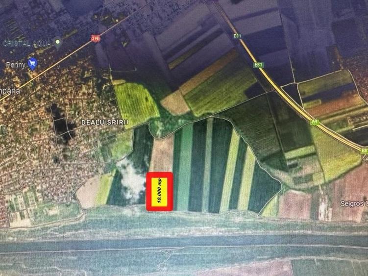 Exclusiv! Teren extravilan 10.000 mp - Cumpana - Malul canalului (Cod E3) - 1