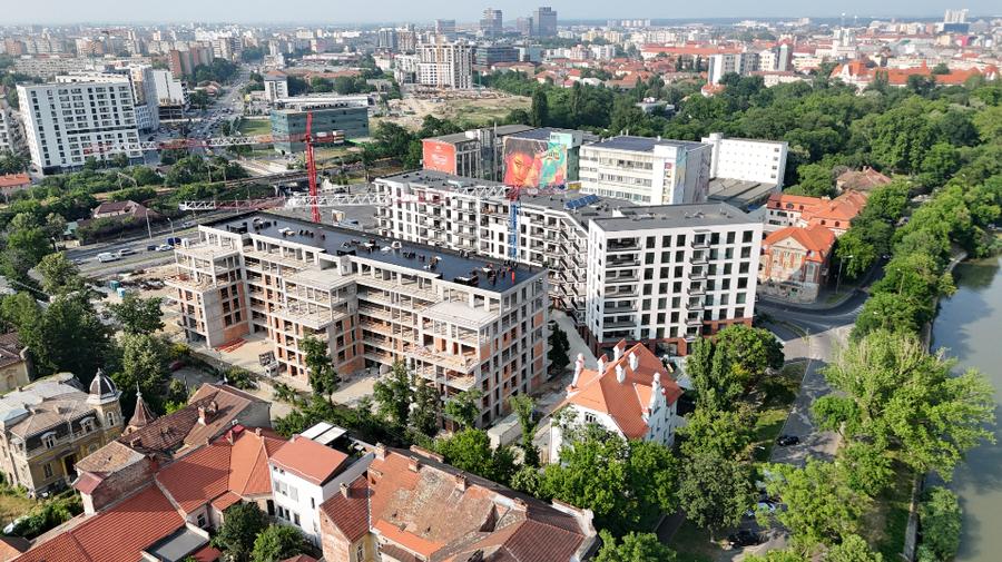 Apartament 3 camere, vedere exterioara libera, orientare Vest, Complex Paltim - 2