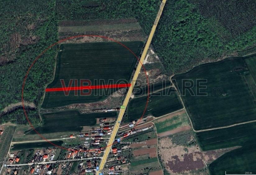 Ciolpani - Dn1 Stradal, teren intravilan, suprafata 4.676 mp - 2