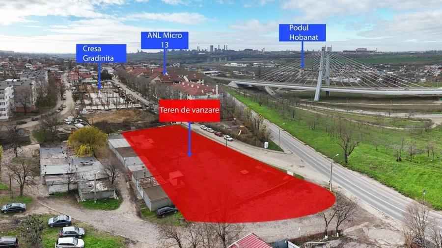 Teren intravilan de vanzare/Inchiriat Galati Micro 13 - 8