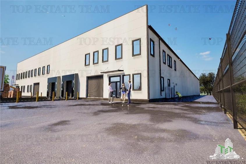 Teren cu Autorizatie pentru Hala in Balotesti - 2