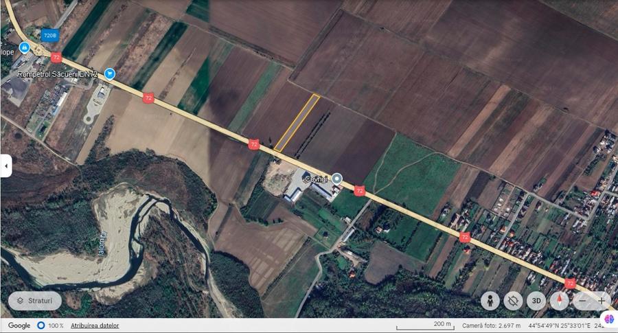 Teren de vanzare, 5008 mp, Sacuieni, Comuna Gura Ocnitei, Dambovita - 3