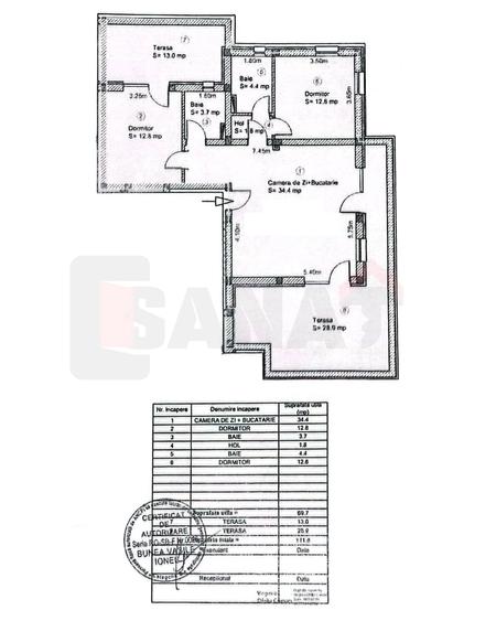 RO/EN Penthouse Panoramic, 2 terase, 2loc. parcare, Terezian |VIDEO - 3