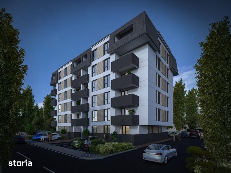 Garsoniera moderna, bucatarie inchisa, str Tineretului,Chiajna - 16