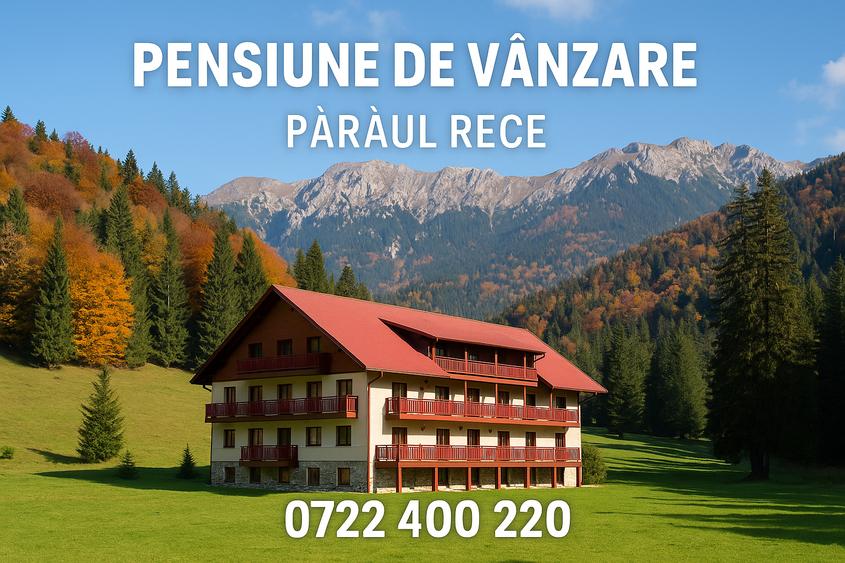 "Oază montană la Pârâul Rece – pensiune complet funcțională, în inima pădurii. - 1