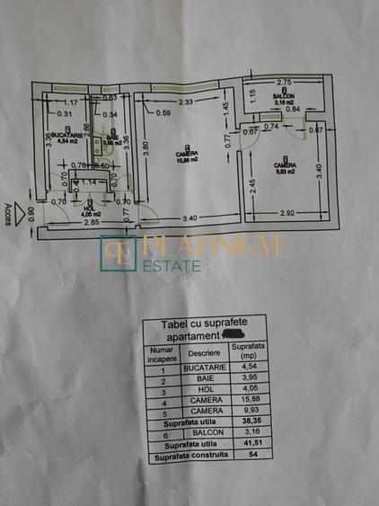 P4480 Apartament 2 camere, zona Spitalul Judetean/Girocului - 9