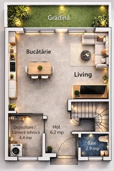 Vânzare vilă 5 camere direct dezvoltator P+2 + 3 terasă Tva inclus !!! - 9