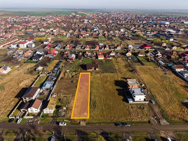 Teren 1028 mp Sanandrei, strada asfaltata – Comision 0% - 1