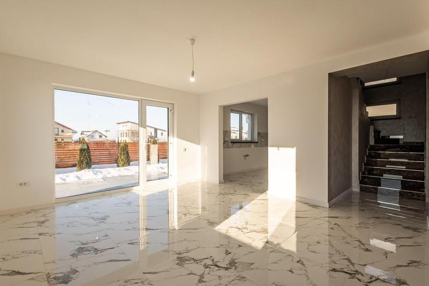 Vila premium cu patru camere la cheie, teren 500mp, Ghimbav - 8