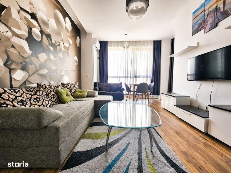 Apartament intr-un complex cu gradina privata si fantani decorative, l - 2
