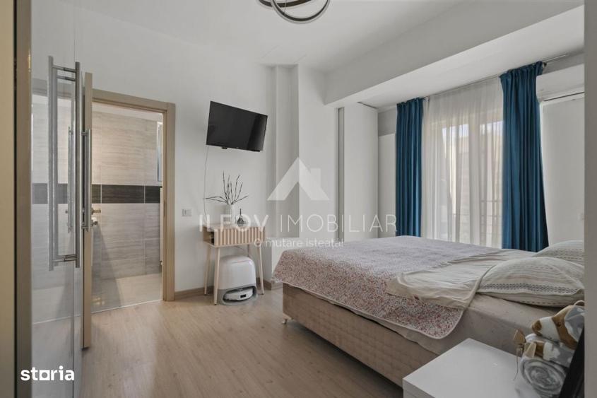 Otopeni, Central, Apartament 3cam, 72mp, parcare, mobilat, centrala - 6