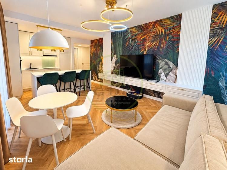 Apartament cu 2 camere semidecomandat în Nord