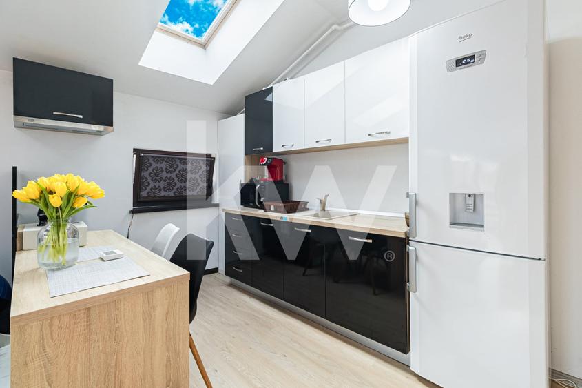 Apartament cu 2 camere decomandat, mobilat în Sânpetru