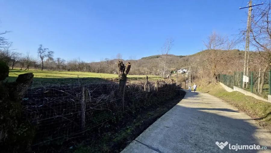 Teren de 4549 mp, în Gura Vitioarei