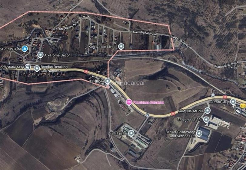 Vanzare teren autorizat pentru constructie hale, birouri si sala de evenimente,