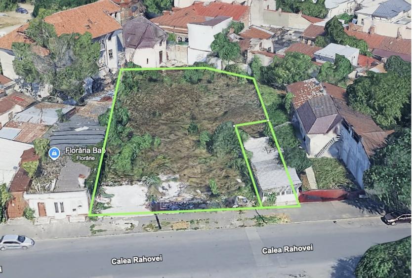 Teren 1387 mp cu front 27 ml, liber de construcții, zona Uranus - Piața de Flori - 5