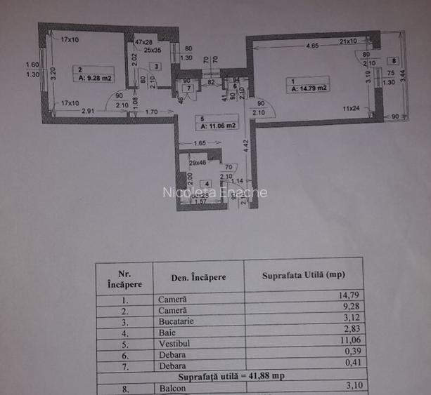 Apartament 2 camere, decomandat, proprietar - Titan