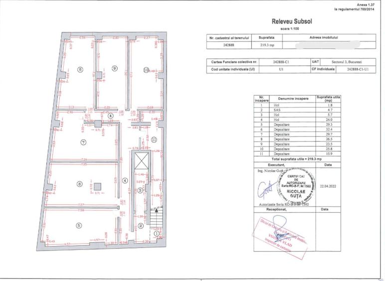 Vitan Mall Auchan- suprafata 428 mp - pret 780.000 euro+TVA - 9