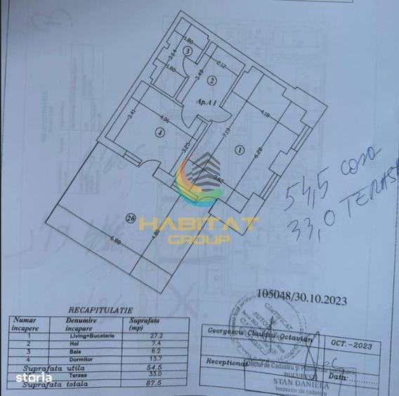 Apartament cu 2 camere în Vitan