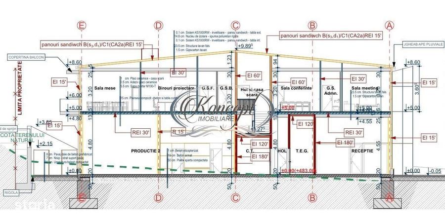 Teren industrial cu autorizatie hala, Valea Chintaului - 5