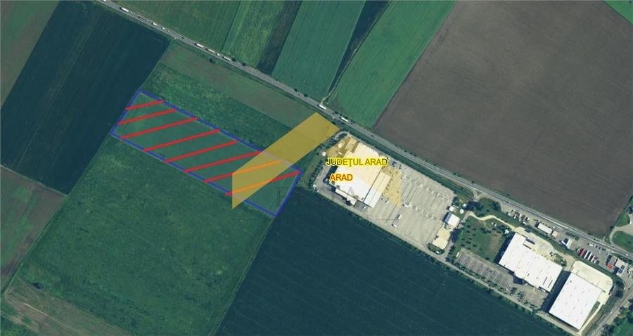 Teren 40,000 mp intravilan de vanzare zona Metro - 1