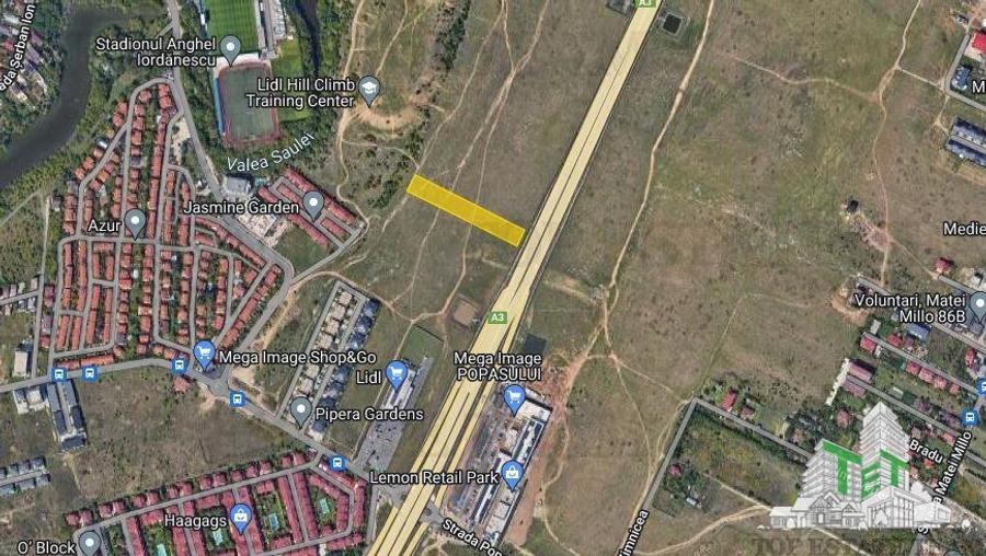 Cel mai bun pret! Vanzare teren Pipera la 89 euro/mp, negociabil! - 3