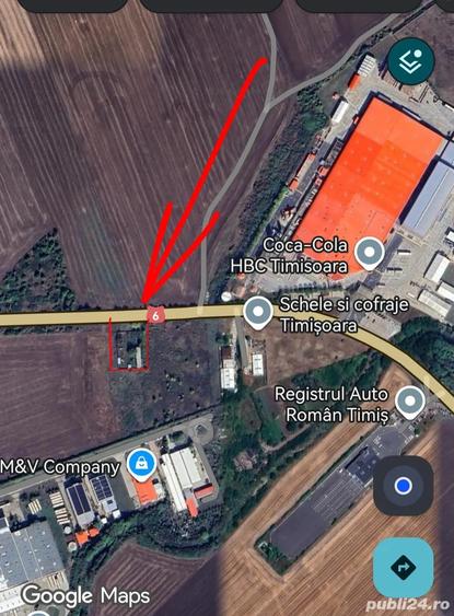 Teren 1350 mp ingradit, front stradal 30 m - 3