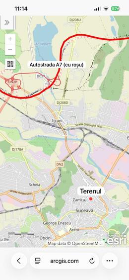 Teren 844mp centrul Sucevei, zona Zamca - 3