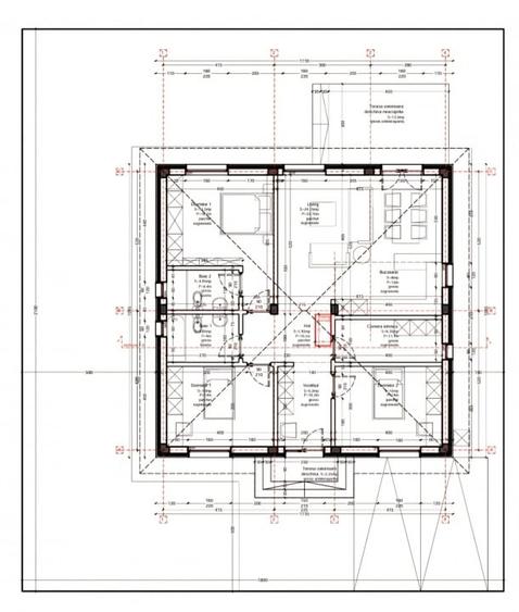 Casa 4 camere parter 100mp | 0 comision | Balotesti - Bavaria | Teren 380mp - 2