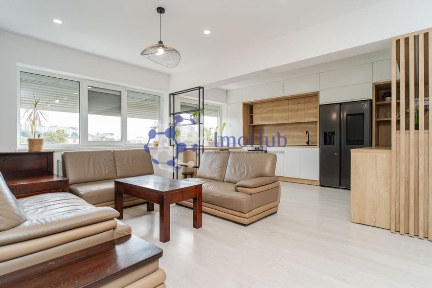 Apartament cu 3 camere semidecomandat, mobilat în Tudor Vladimirescu