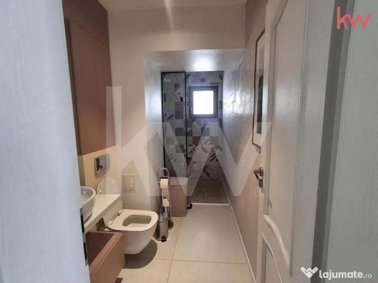 Apartament cu 2 camere semidecomandat, mobilat în Central
